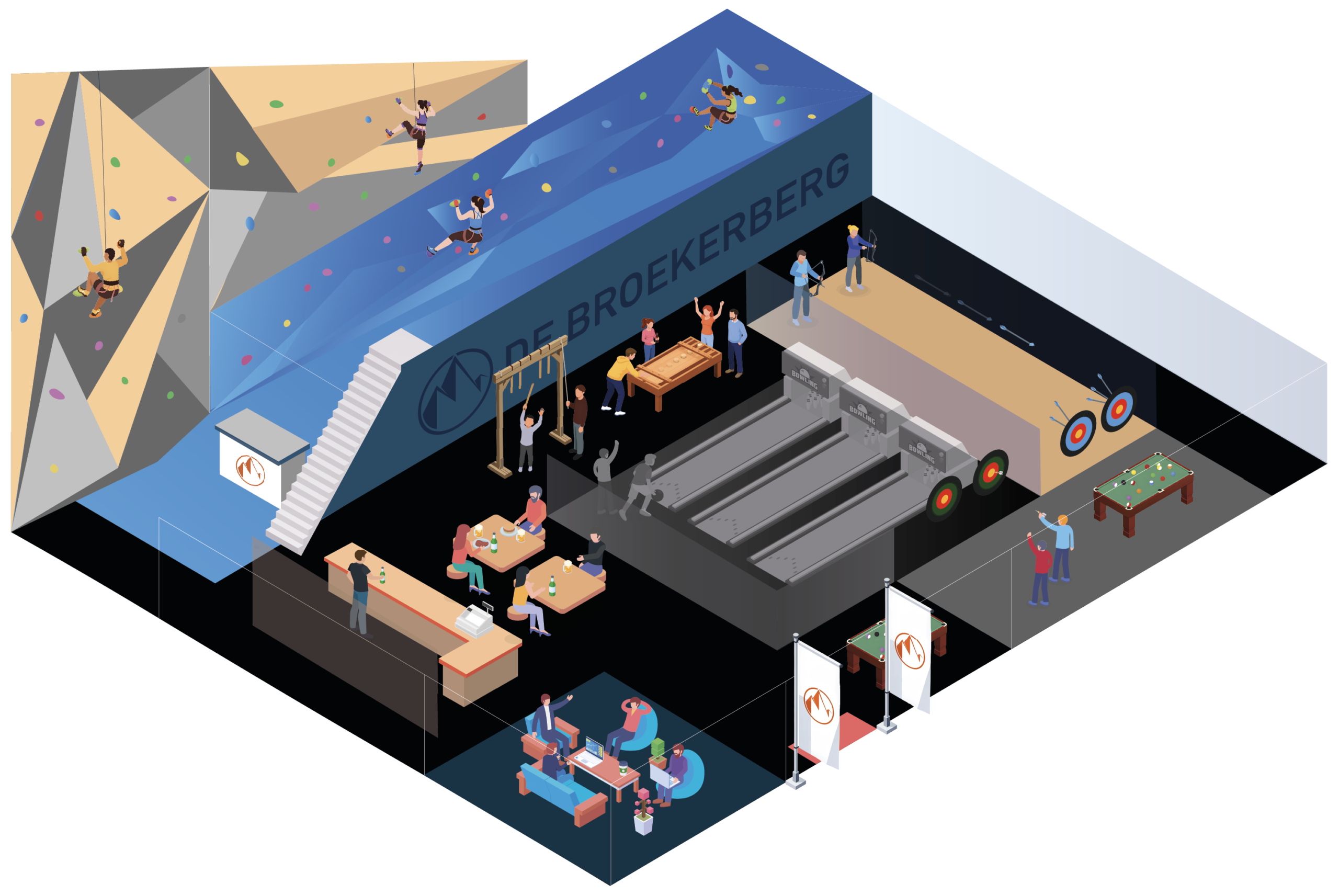 Interactive map begane grond