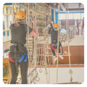 Adventure Baan in de lucht